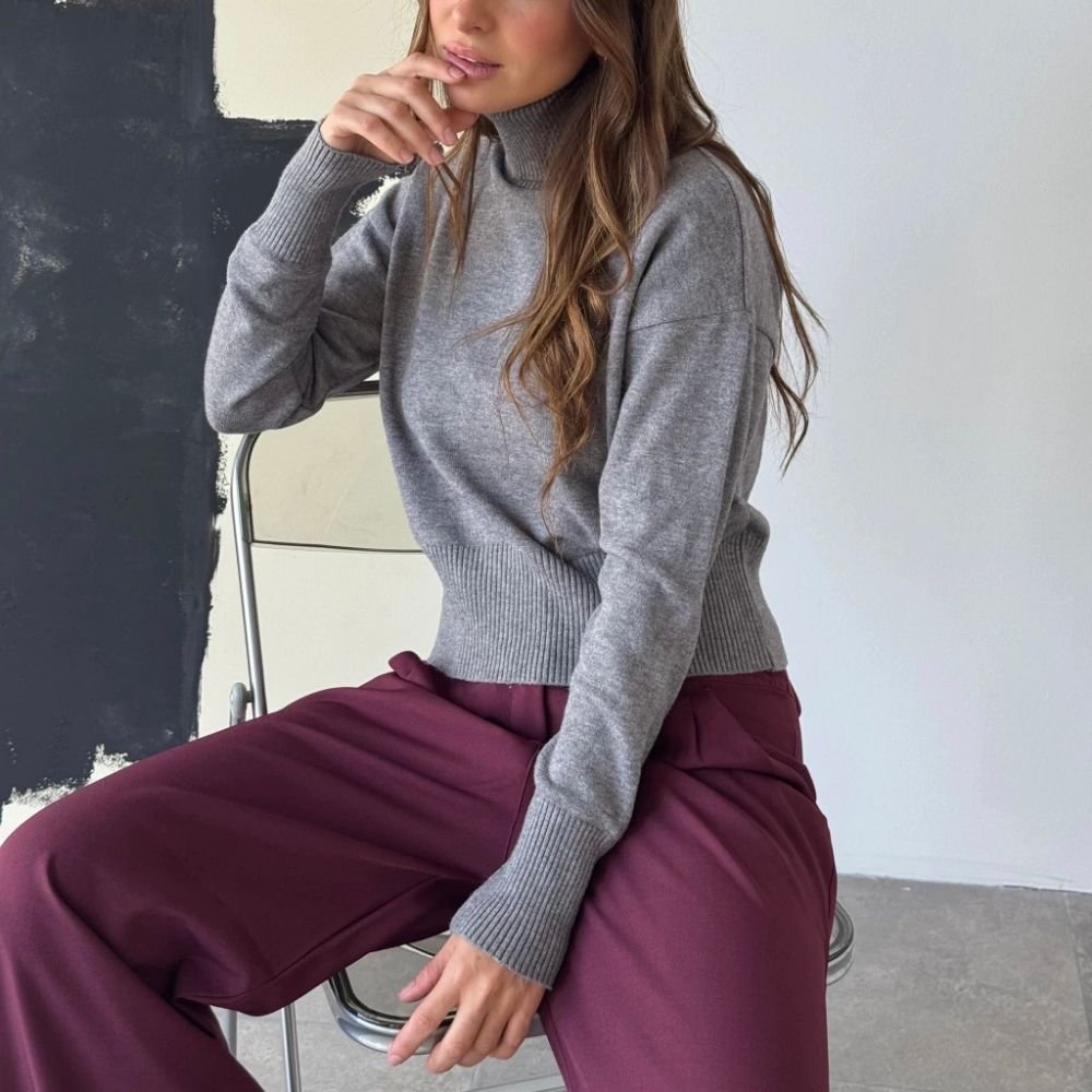 Pantalón sastrero Blur bordó - Image 4