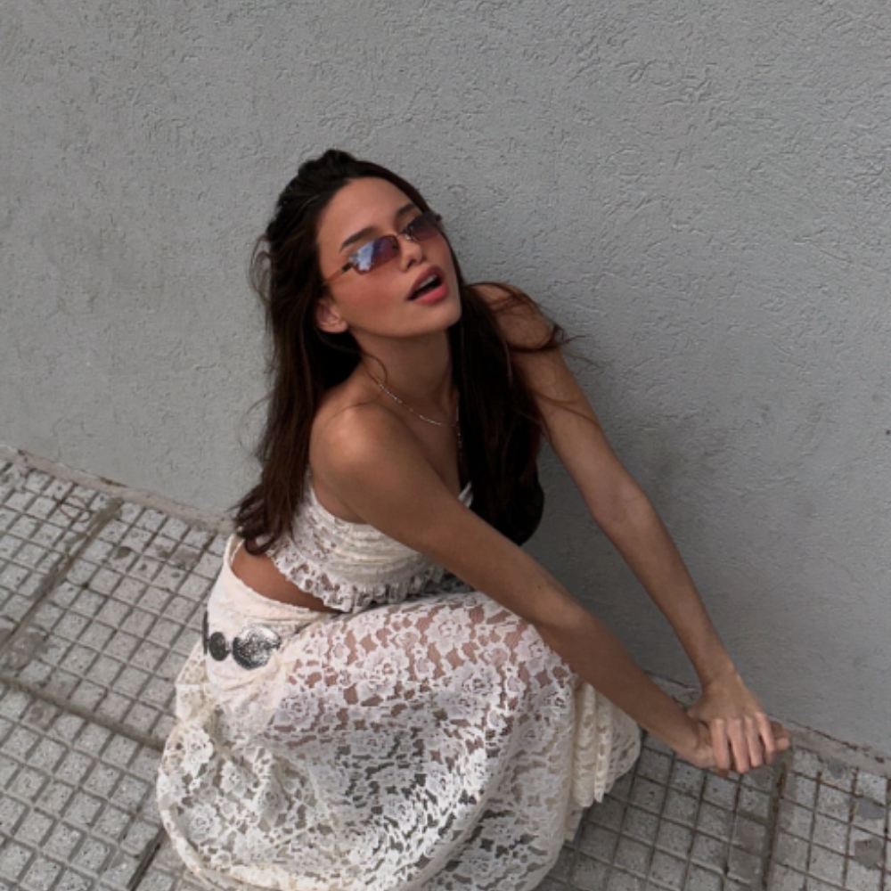 Falda larga de encaje - Image 3